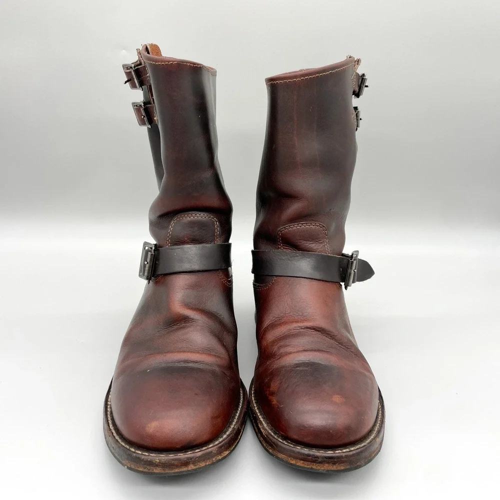 Frye moto biker
